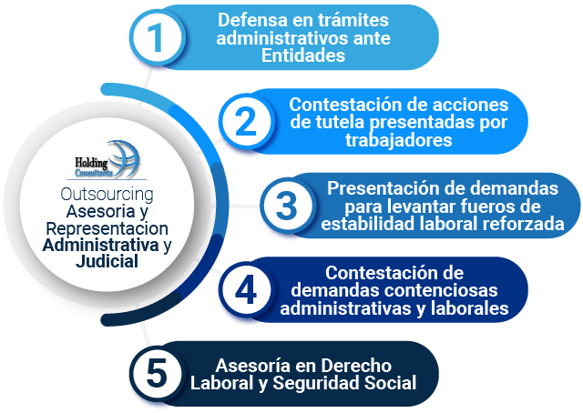 Asesoria y Representacion Administrativa y Judicial