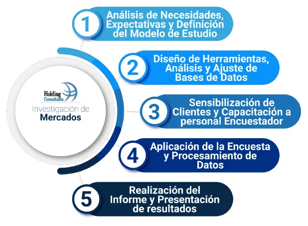 Pasos Investigación de Mercados